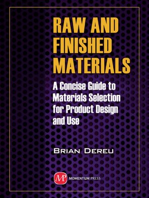 cover image of Raw and Finished Materials